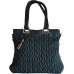 Move and Moda Ladies Large Quilted Tote \ Shoulder Bag in Navy